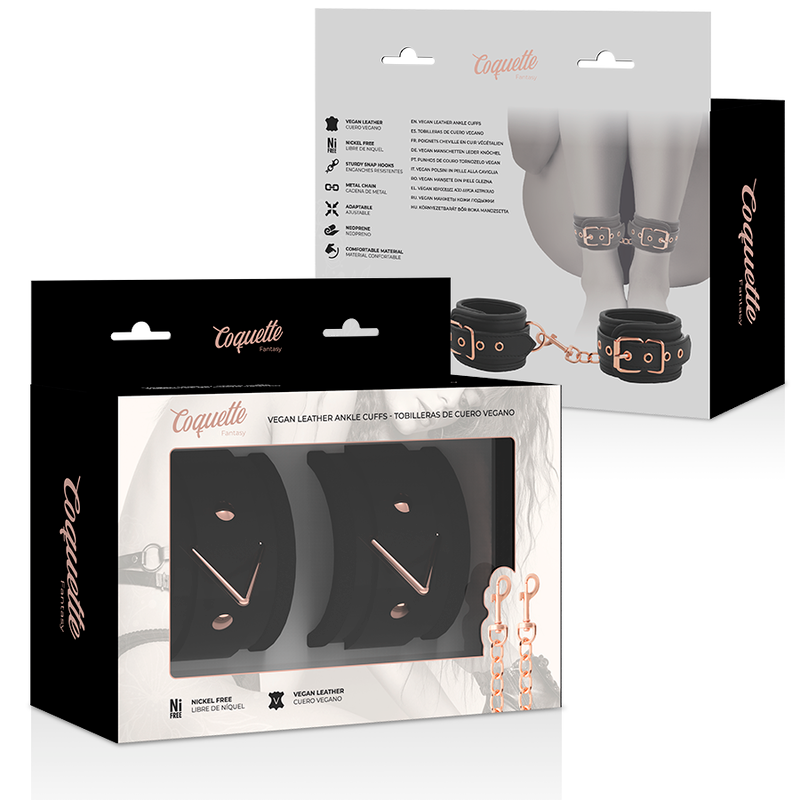 Coquette Chic Desire - Polsini alla Caviglia Fantasia con Fodera in Neoprene