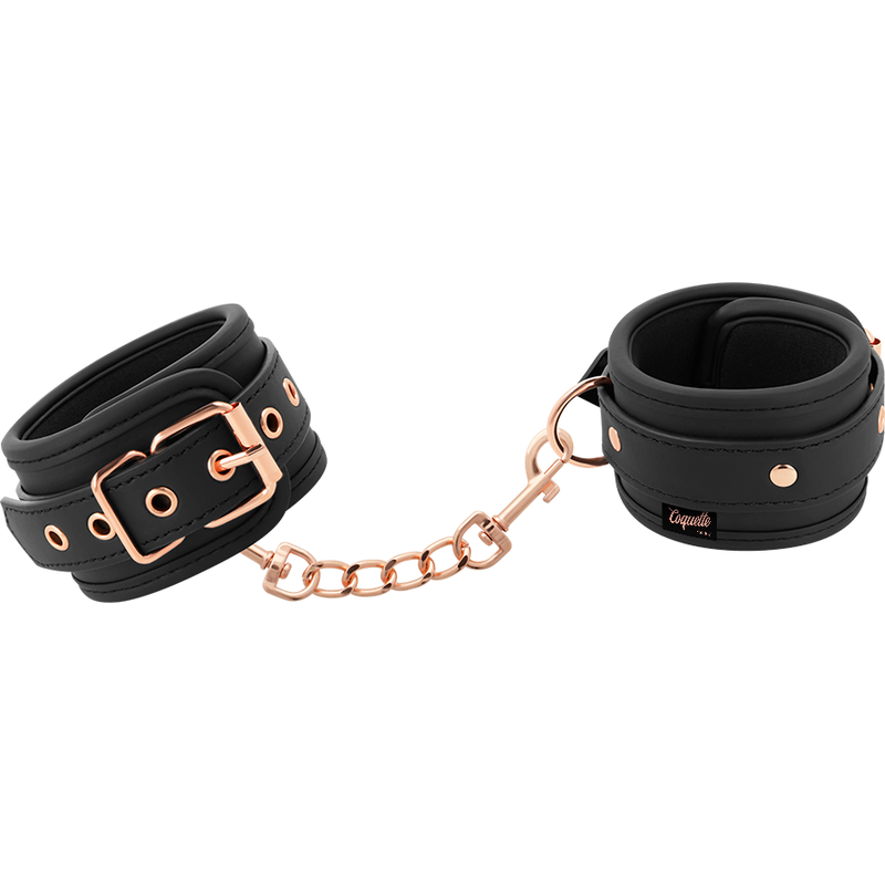Coquette Chic Desire - Manette in Pelle Fantasia Vegana con Fodera in Noprene