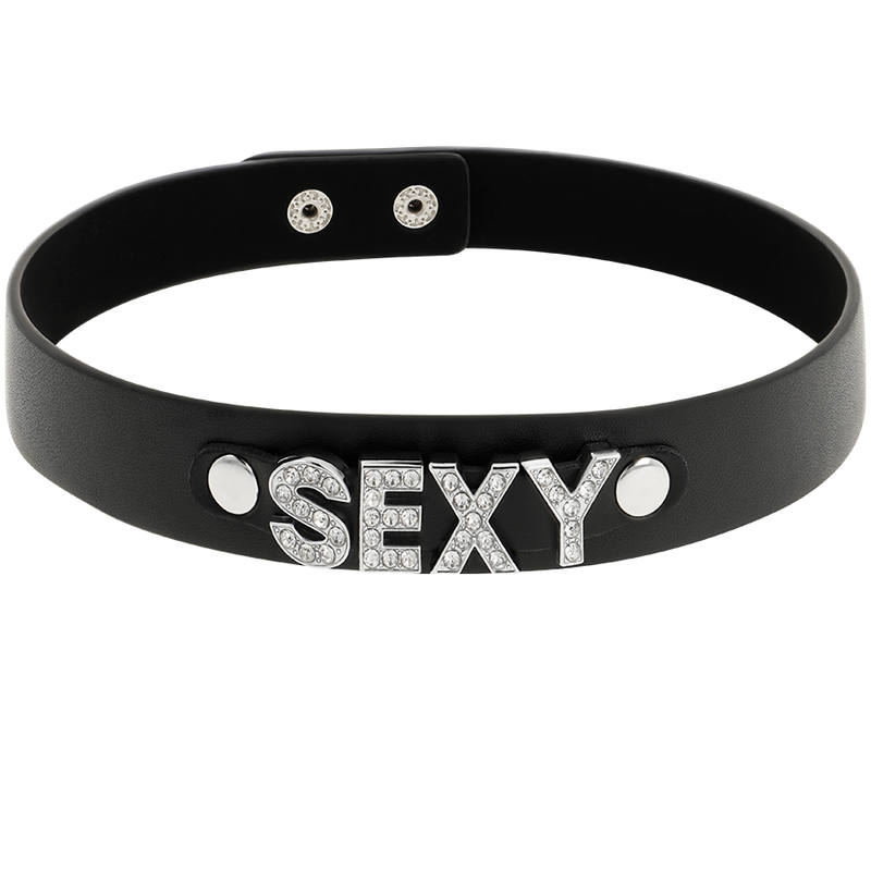 Coquette Chic Desire - Girocollo Sexy in Pelle Vegana