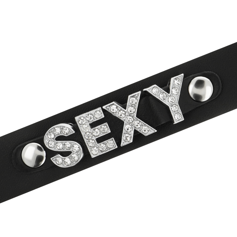 Coquette Chic Desire - Girocollo Sexy in Pelle Vegana