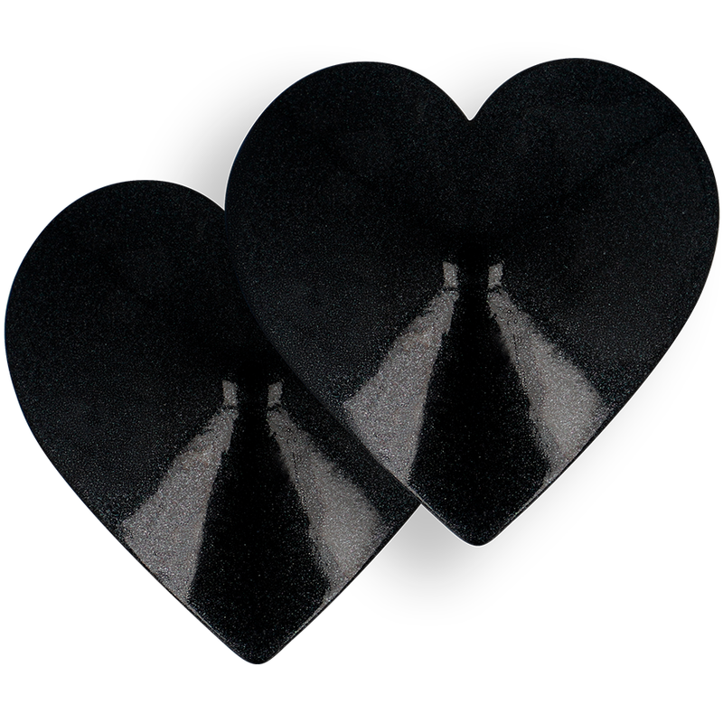 Coquette Chic Desire - Copri Capezzoli Black Hearts