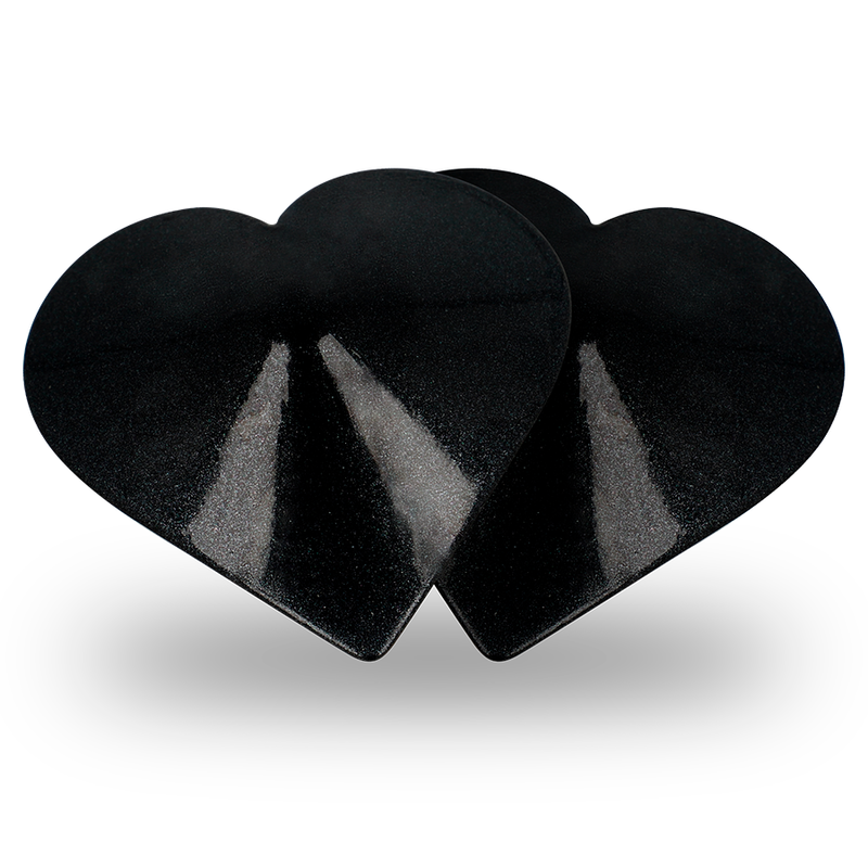 Coquette Chic Desire - Copri Capezzoli Black Hearts