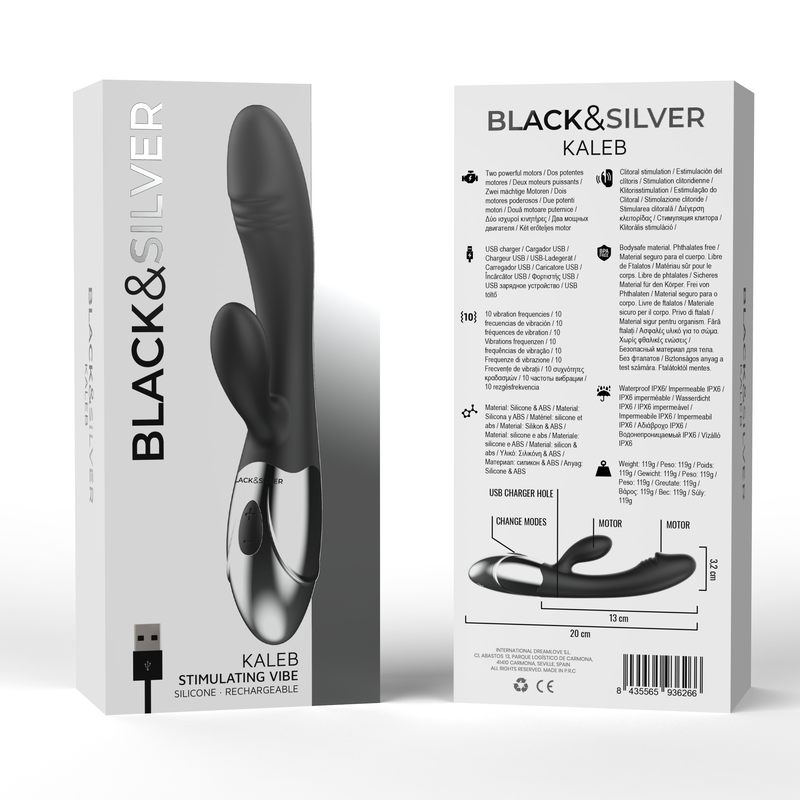 Black&silver - Vibra Stimolante Kaleb