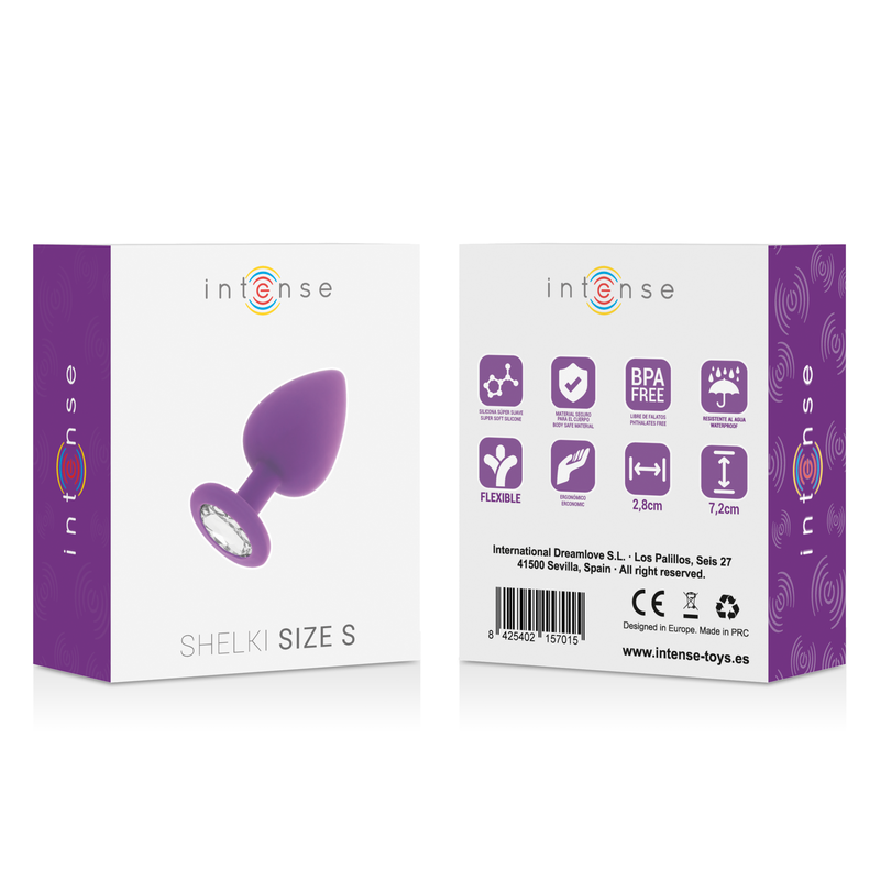 Intense - Shelki S Plug Anale Lilla