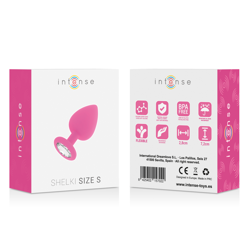 Intense - Shelki S Plug Anale Fucsia