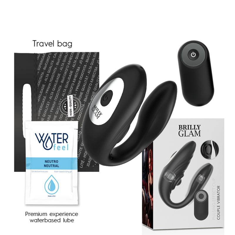 Brilly Glam- Coppia Telecomando Pulsante e Vibrante