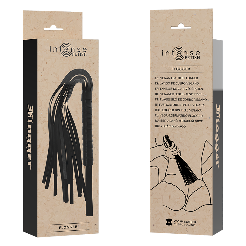 Intense - Fetish Flogger in Pelle Vegana