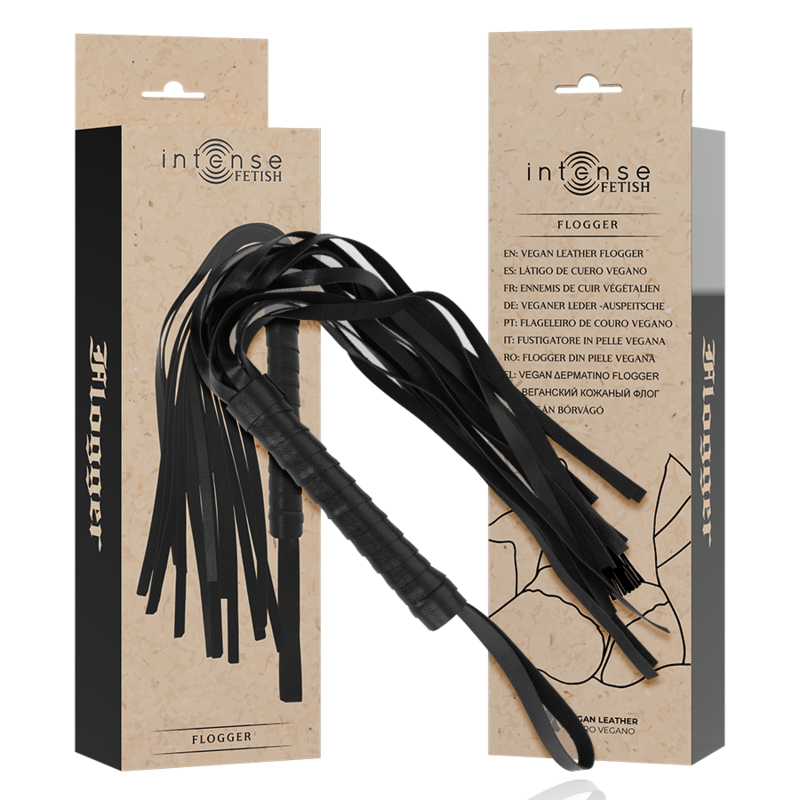 Intense - Fetish Flogger in Pelle Vegana