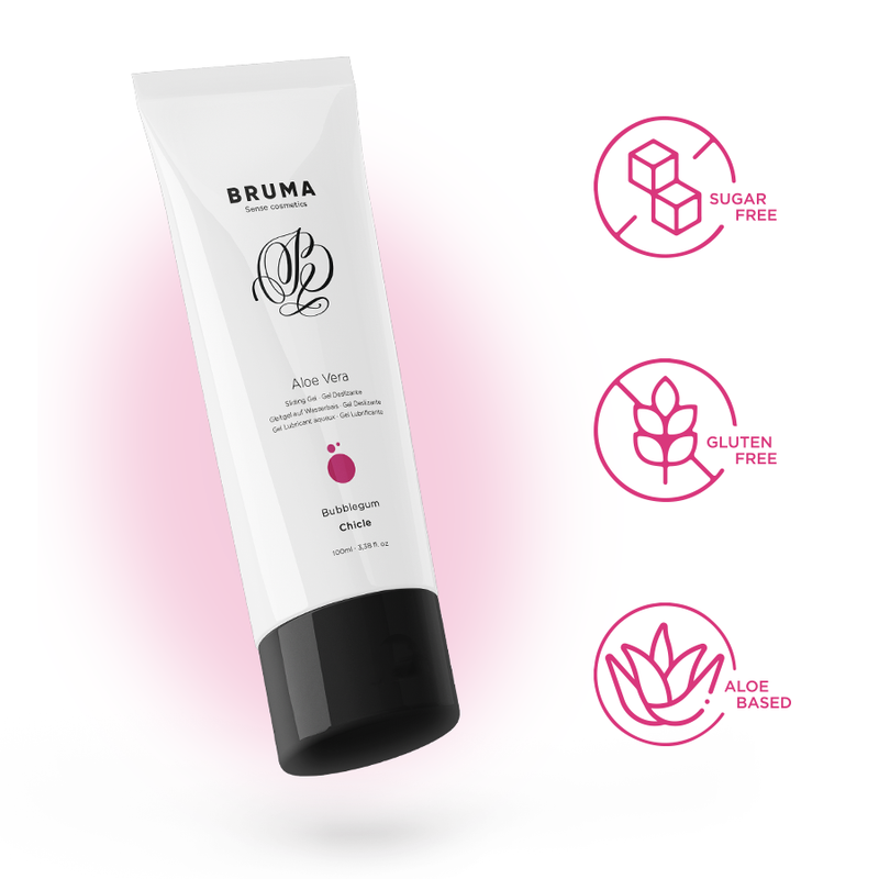 Bruma - Gel Scorrevole Aloe Vera Gusto Bubblegum 100 Ml