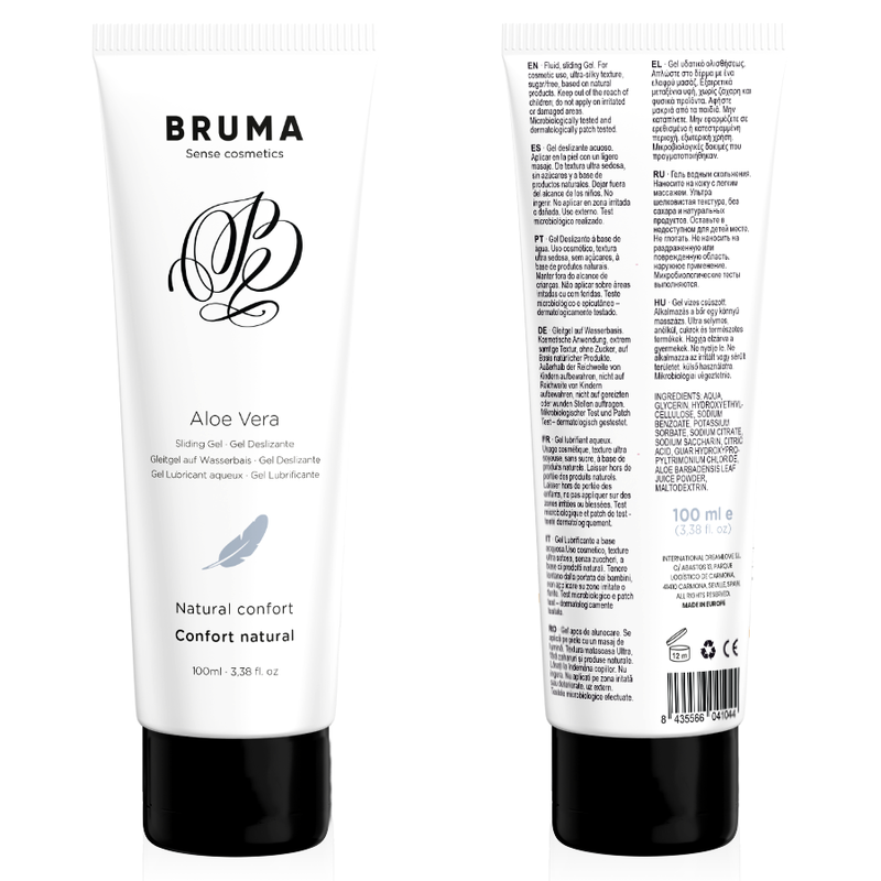 Bruma - Gel Scorrevole Aloe Vera Naturale Confort 100 Ml