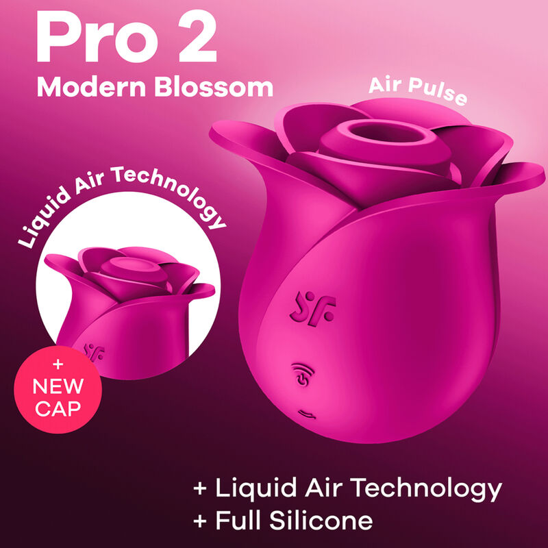 Satisfyer - Air Pulse Vibratore Moderno Pro 2 Blossom