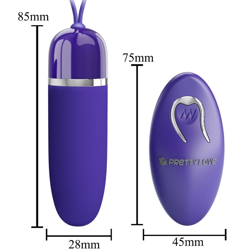 Pretty Love - Mini Bullet Vibrante Darlene Youth Violetto