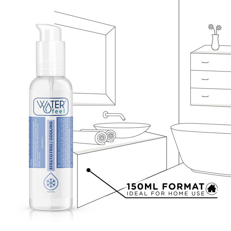 Waterfeel - Lubrificante Effetto Freddo 150 Ml