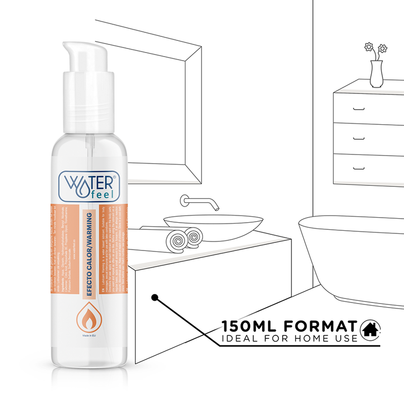 Waterfeel - Lubrificante Ad Effetto Calore 150 Ml