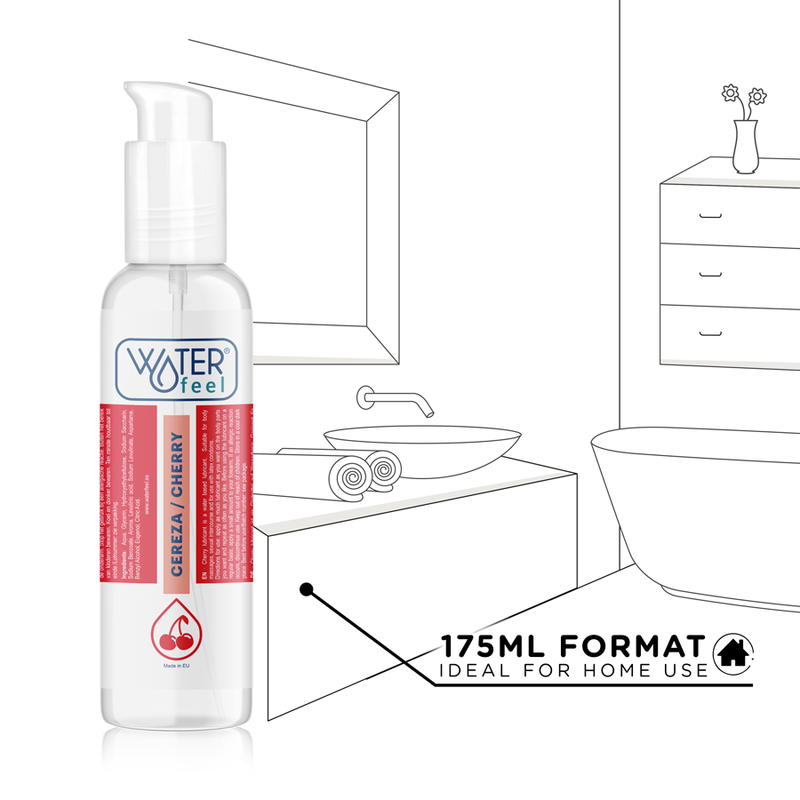 Waterfeel - Lubrificante alla Ciliegia 175 Ml