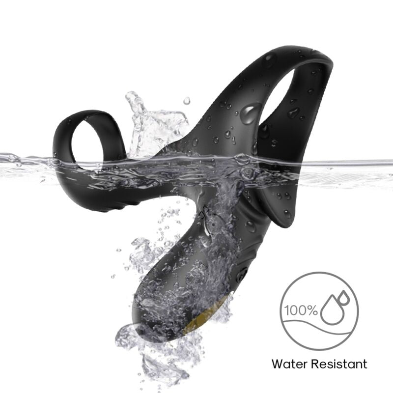Armony - Anello Vibratore Doppio Ranger per Coppia Nero