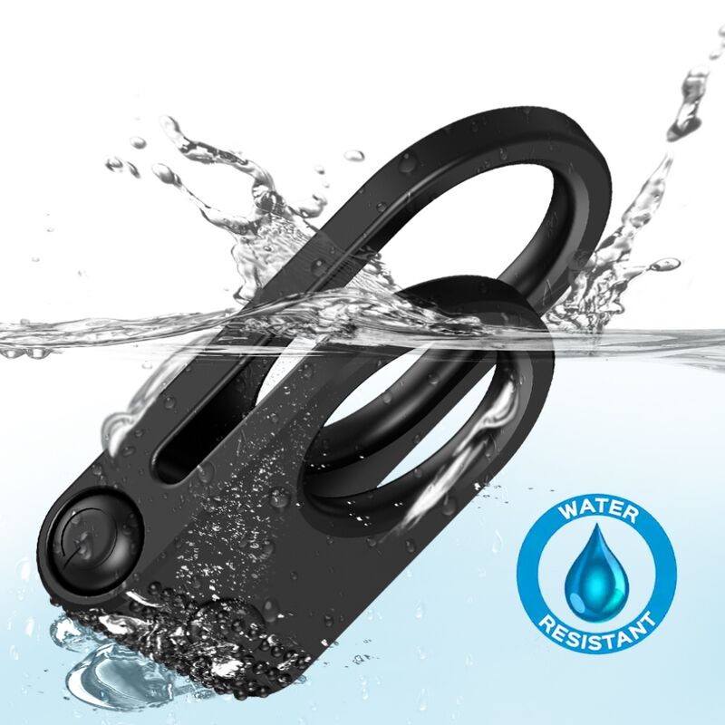 Armony - Twins Doppio Anello Vibratore per Coppia Nero