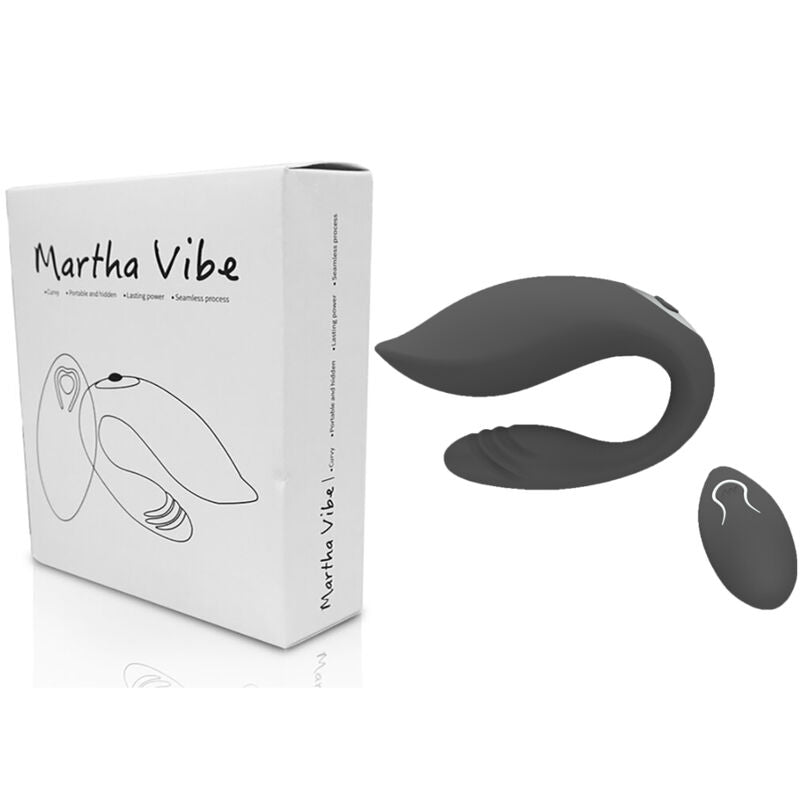 Armony - Vibratore Martha per Coppia Telecomando Nero