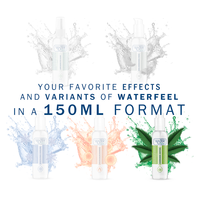 Waterfeel - Lubrificante alla Cannabis 150 Ml