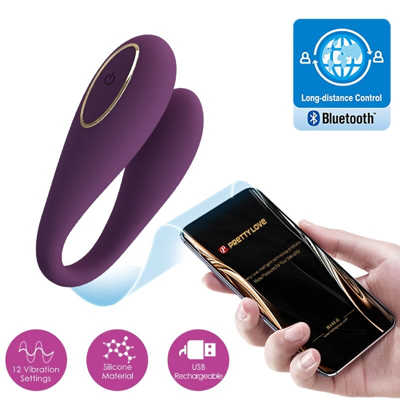 Pretty Love - August Vibratore Global Double Pleasure Remoto