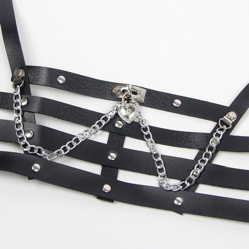 Subblime - Imbracatura a Corsetto con Catena Dettaglio Taglia Unica