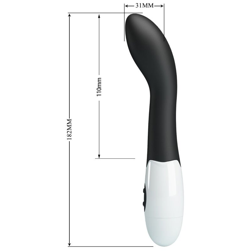 Pretty Love - Bishop Vibratore G-spot 30 Modalit Nero