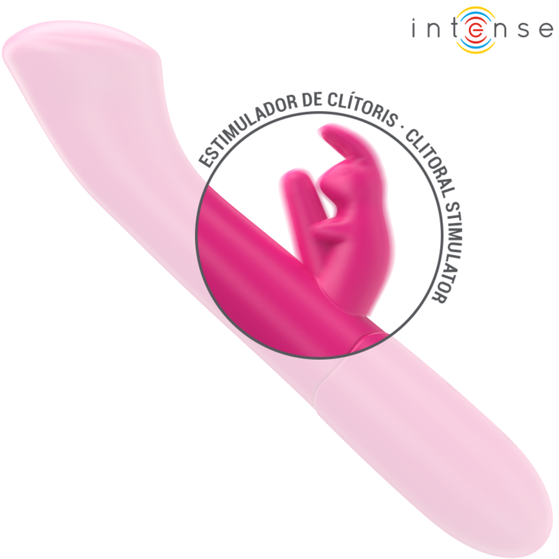 Intense - Julieta Vibratore Coniglio 18,6 cm 10 Vibrazioni Rosa