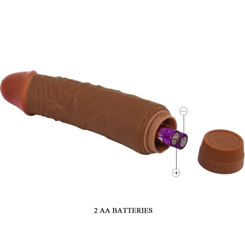 Baile - Jeff Vibratore Realistico 19,5 cm Mulatto