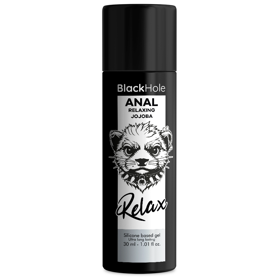 Black Hole - Rilassante Anale Jojoba Relax Base Silicone 30 Ml