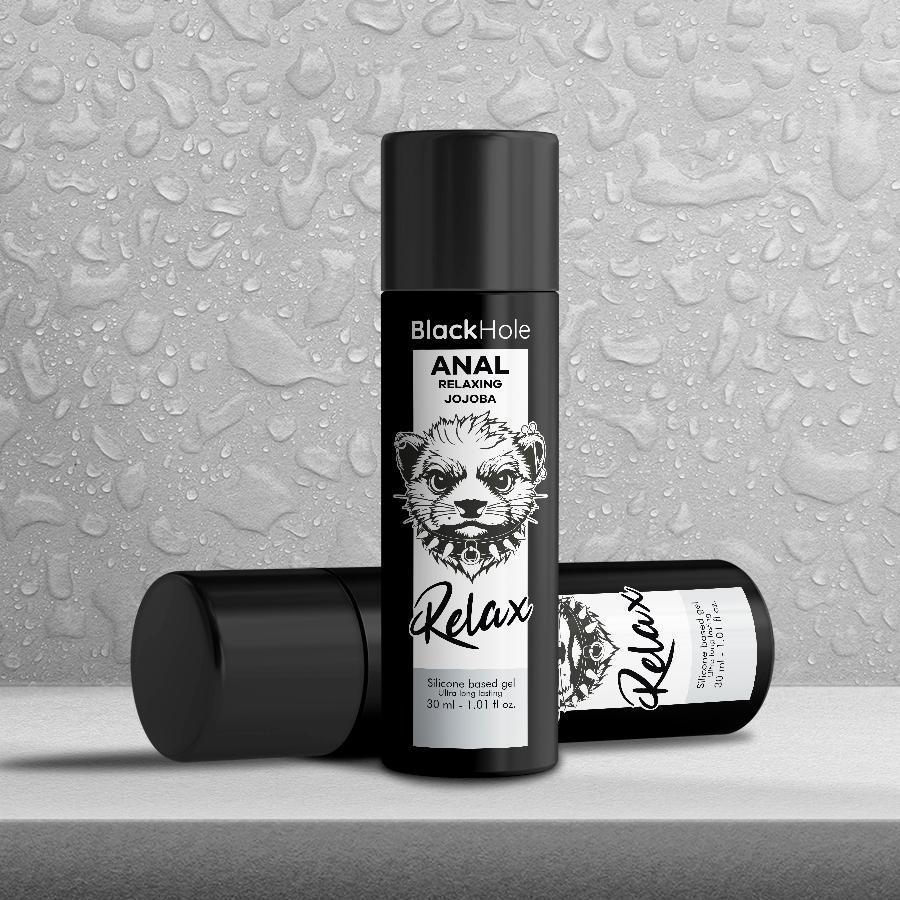 Black Hole - Rilassante Anale Jojoba Relax Base Silicone 30 Ml