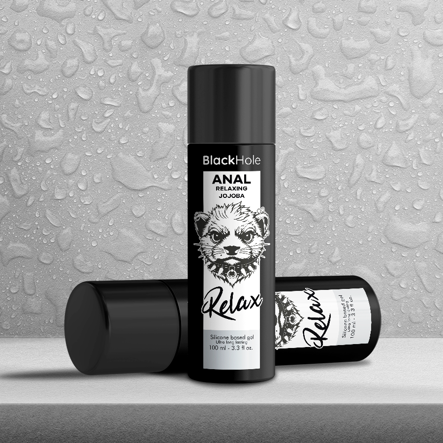 Black Hole - Rilassante Anale Jojoba Relax Base Silicone 100 Ml