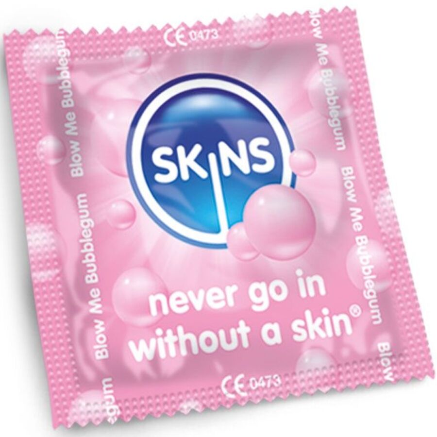 Skins - Bubblegum Premium Condom Confezione da 8