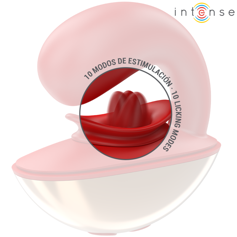 Intense - Vibratore e Stimolatore Mariah a Forma di U 10 Vibrazioni Rosso