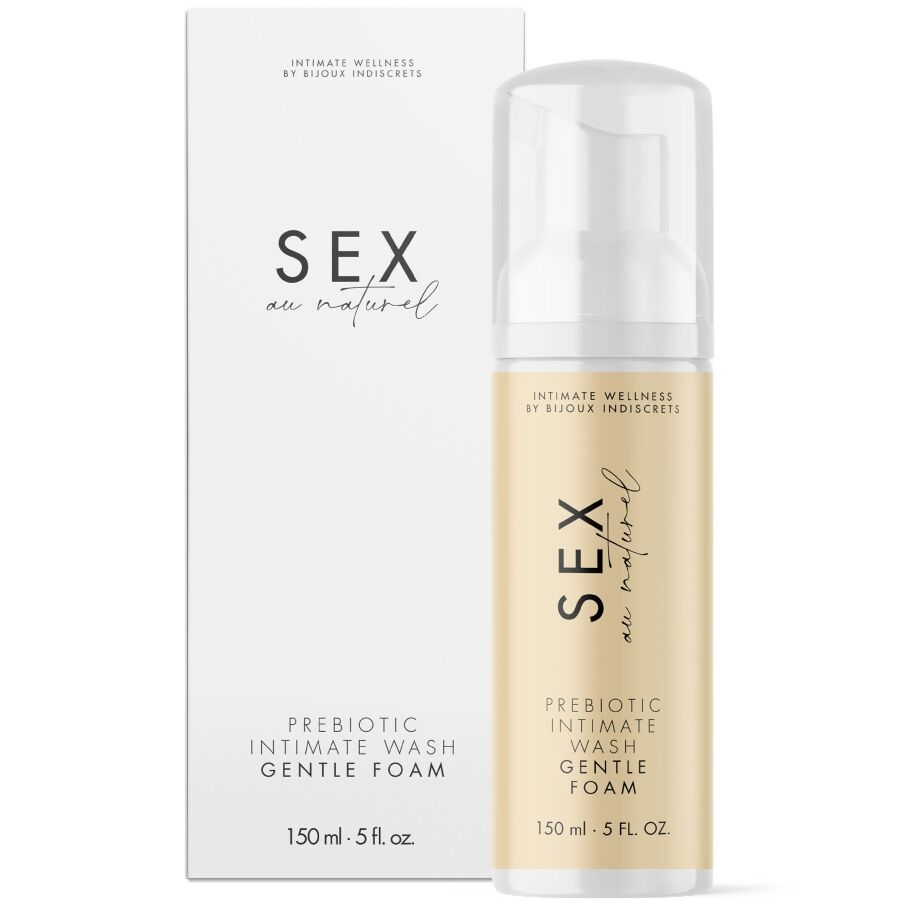 Bijoux Indiscrets - Sex Au Naturel Gel Intimo Prebiotico con Schiuma 150 Ml