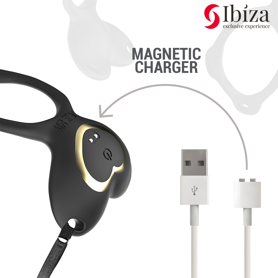 Ibiza - Vibratore di Coppia con Telecomando a Cuore