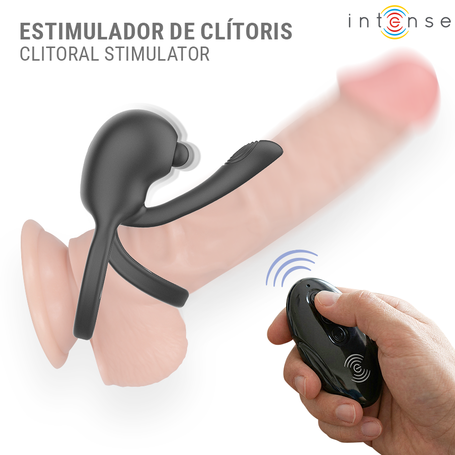 Intense - Spike Anello Vibrante per il Pene con Telecomando