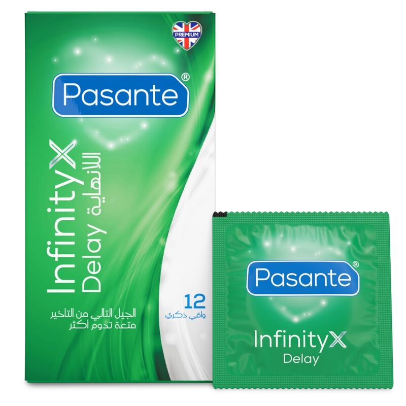 Pasante - Preservativi Delay Infinity 12 Unità
