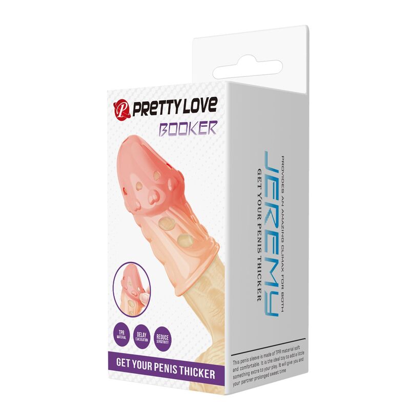 Pretty Love - Guaina per Pene con Testurizzazione a Calzino Naturale