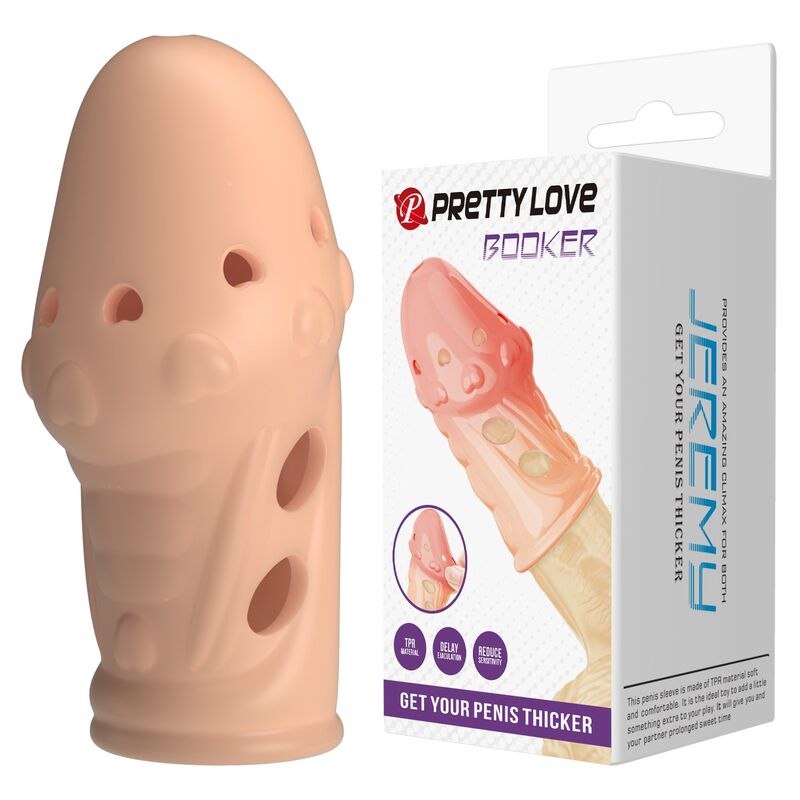 Pretty Love - Guaina per Pene con Testurizzazione a Calzino Naturale