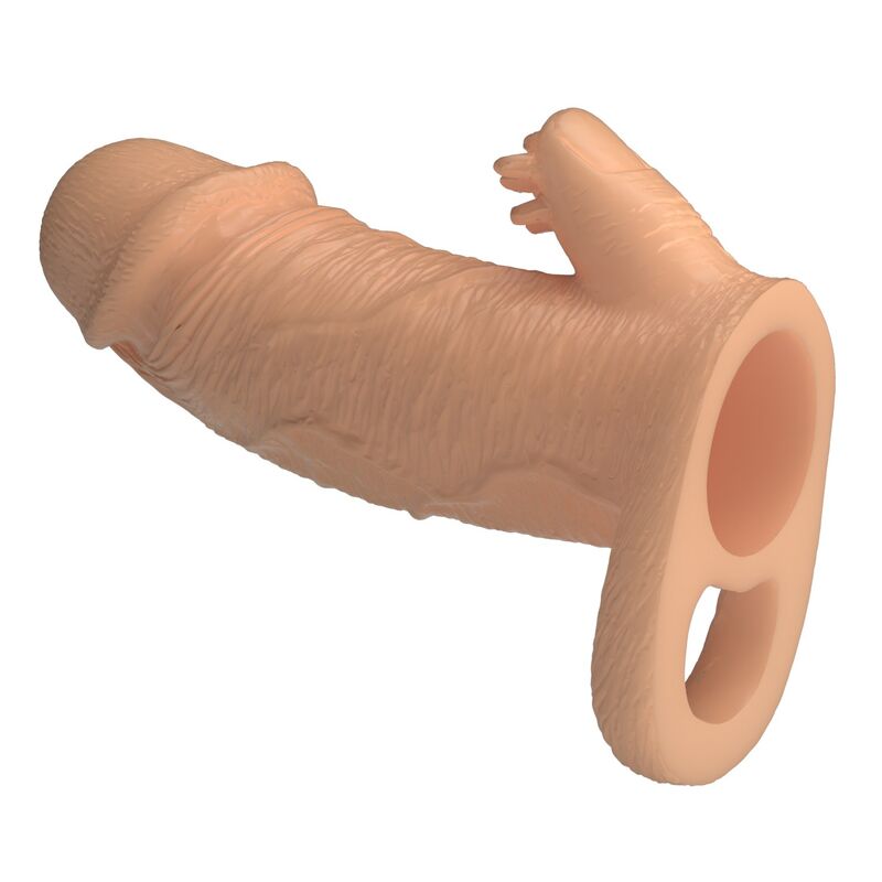 Pretty Love - Manicotto di Estensione del Pene Roderico 13 cm Ø 3,8 cm Naturale