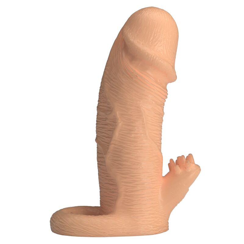 Pretty Love - Manicotto di Estensione del Pene Roderico 13 cm Ø 3,8 cm Naturale