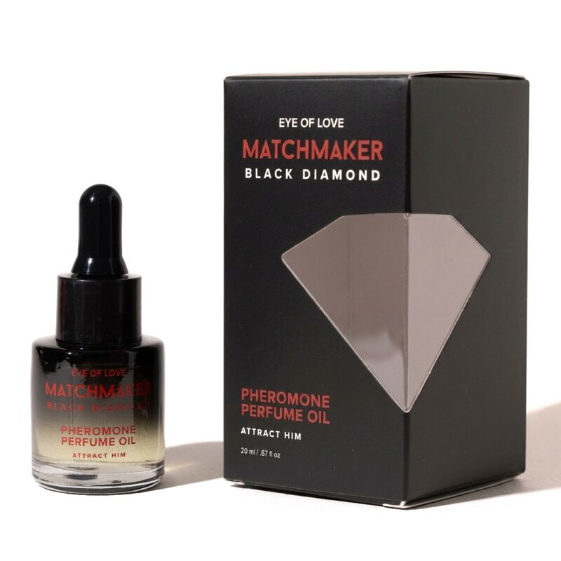 Eye Of Love - Olio Profumato Ai Feromoni Diamante Nero Matchmaker 20 Ml