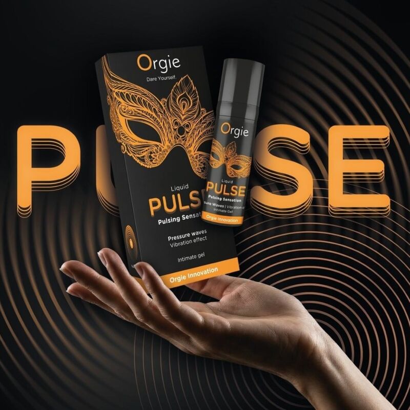 Orgie - Gel Intimo Pulsante e Baciabile 15 Ml
