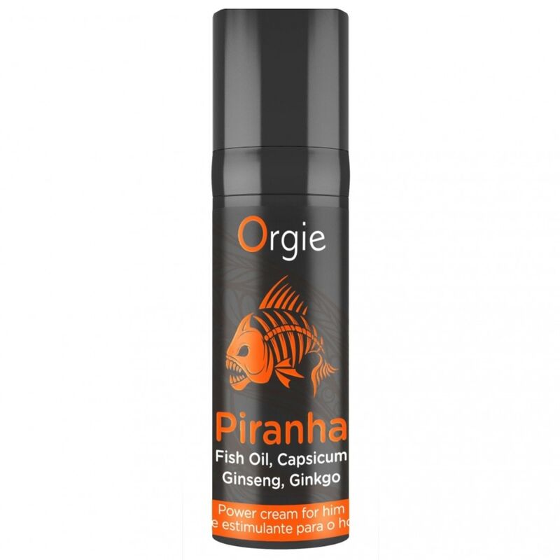 Orgie - Crema Piranha Power per Lui 15 Ml