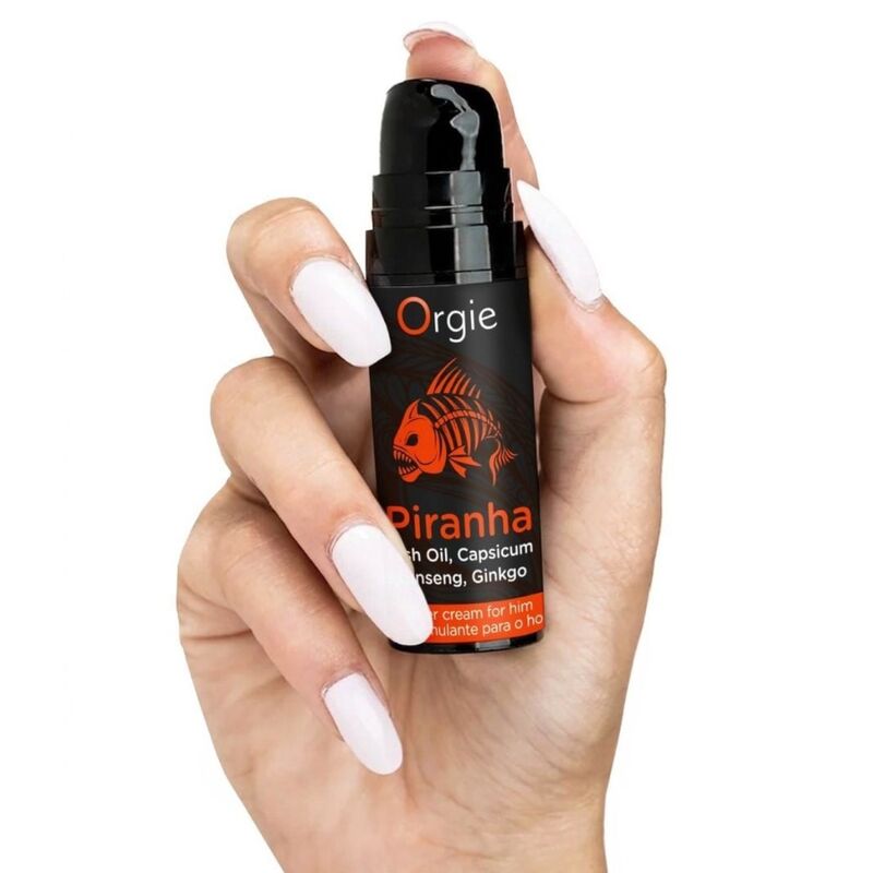 Orgie - Crema Piranha Power per Lui 15 Ml