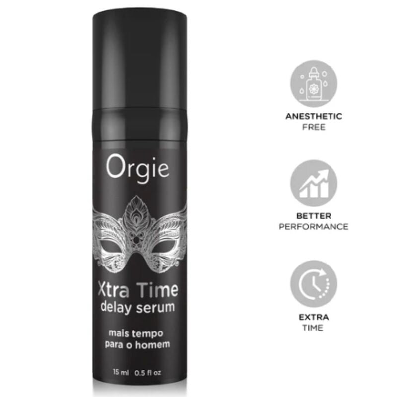 Orgie - Siero a Ritardo al Silicone Extra Time senza Anestetico 15 Ml