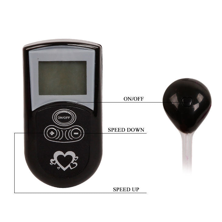 Baile - Perizoma con Vibratore con Telecomando Lilla