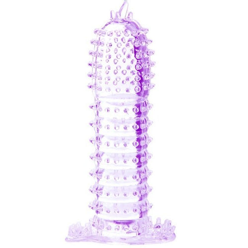 Baile - Guaina per Pene con Punti di Stimolazione Viola 14 cm