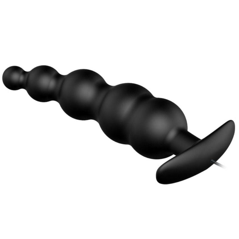 Pretty Love - Plug Anale in Silicone Extra Stimolazione e 12 Modalit di Vibrazione Nero
