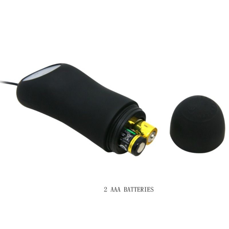 Pretty Love - Plug Anale in Silicone 12 Modalit di Vibrazione Nero